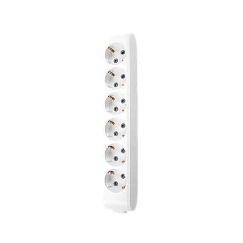 Viko Altılı Çoklu Priz, Topraklı,Çocuk Korumalı, Kablosuz, 6lı, Beyaz