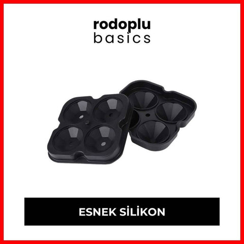 Rodoplu Basics Elmas Şekilli Buz Yapma Kalıbı