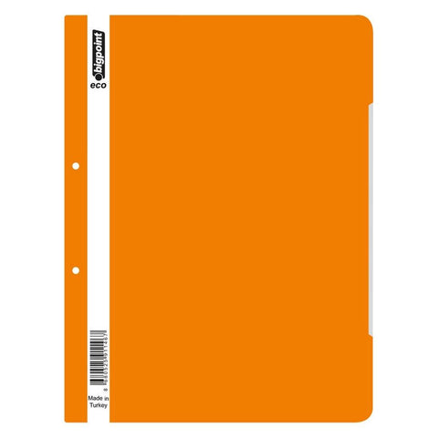 Bigpoint Telli Dosya, 50'li Paket, Standart, A4, Metal Tel, Turuncu