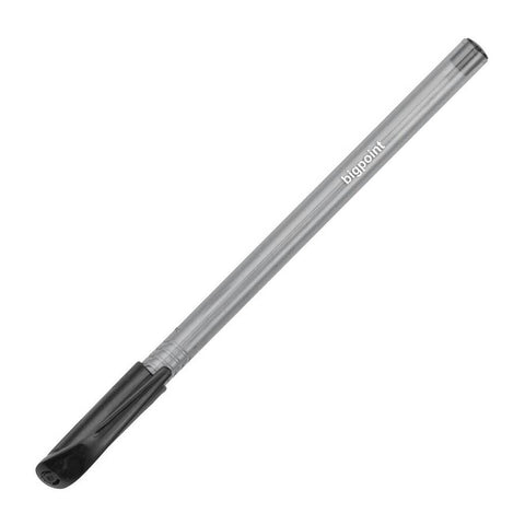 Bigpoint Tükenmez Kalem, 1.0 mm, 3 km Yazma, Yağ Bazlı Mürekkep, Siyah