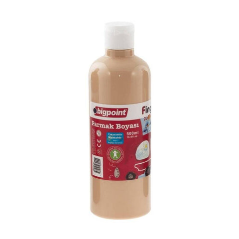 Bigpoint Parmak Boyası, 500ml, Güvenli, Parmak ve Fırça Uyum,Ten Rengi