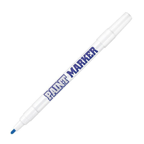 Bigpoint Yuvarlak Uçlu Paint Marker, İnce Uç, Endüstriyel Kalıcı, Mavi