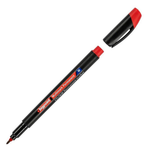 Bigpoint Asetat Kalemi, Standart Uç(M), 1.0 mm, Hızlı Kurur, Dayanıklı