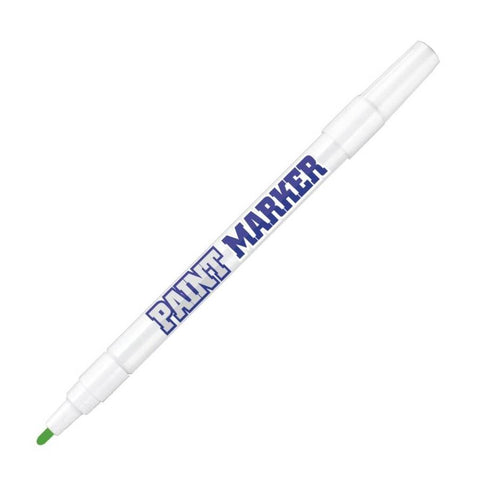 Bigpoint Yuvarlak Uçlu Paint Marker, İnce Uç, Endüstriyel Kalıcı,Yeşil