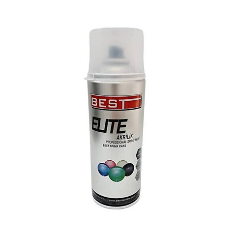 Best Elite Akrilik Sprey Boya, RAL= 9003 - Beyaz, 400 ml, Dayanıklı