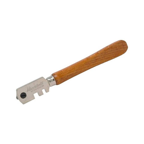 Bohle Silberschnitt Ahşap Saplı Cam Kesme Elması, Dayanıklı ve Hassas