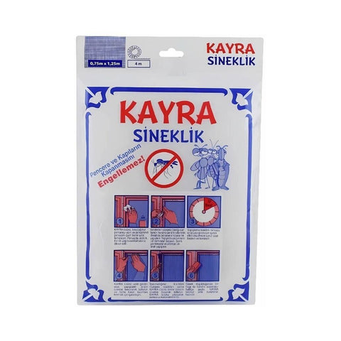 Rodoplu Basics Tül Sineklik, Kapı - Pencere'ye Takılabilir, 75 x 125cm
