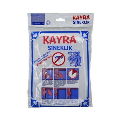 Rodoplu Basics Tül Sineklik, Kapı Pencere'ye Takılabilir, 125 x 150 cm