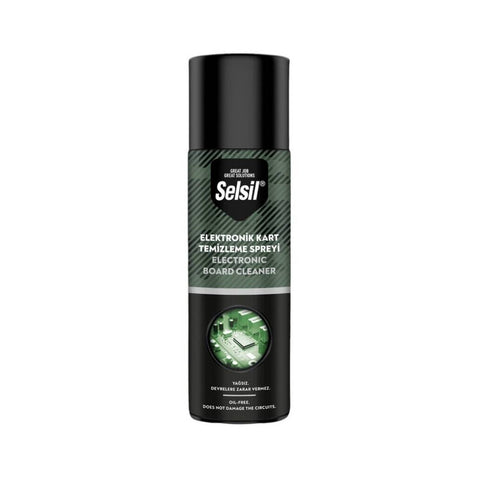 Selsil Elektronik Devre Kart Temizleyici, 200 ml, Yağsız ve Etkili