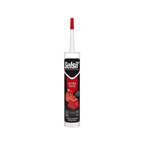 Selsil Ultra Tack Yapıştırıcı, 290 ml, Güçlü Yapışma ve Hızlı Etki