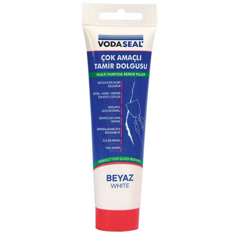 Vodaseal Çok Amaçlı Tamir Dolgusu, 200 gr, Beyaz, Kolay Uygulama