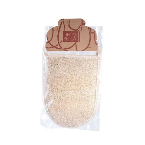 Decobella Kabak Organik Eldiven Lif, Doğal ve Cilt Dostu Peeling