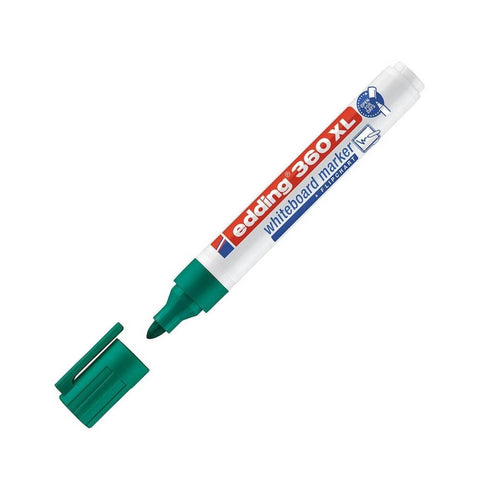 Edding E-360 XL Cap-Off Tahta Kalemi, 1.5-3 mm, Doldurulabilir, Yeşil