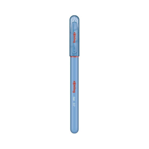 Rotring Jel Kalem 0.7 mm, Ergonomik Tutma Tasarımıyla, Açık Mavi