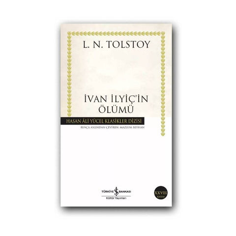 Ivan Ilyiç’in Ölümü, Lev Tolstoy, Klasik Rus Romanı, Karton Kapak