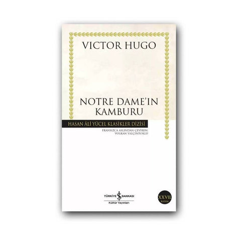 Notre Dame’ın Kamburu, Victor Hugo, Fransız Romanı, Karton Kapak