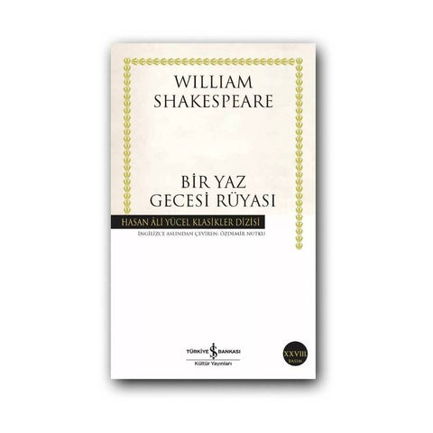 Bir Yaz Gecesi Rüyası, Shakespeare, Klasik Tiyatro, Karton Kapak