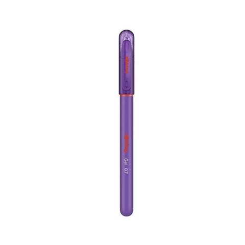 Rotring Jel Kalem, 0.7 mm, Ergonomik Tasarım, Yüksek Performans, Mor