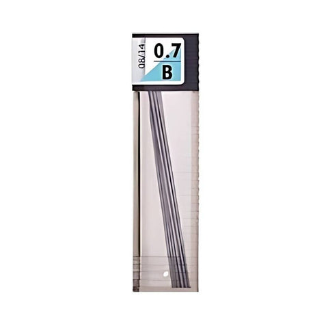 Tombow Min Mono Leaf 0.7mm HB Kalem Ucu, 12 Uçlu, Dayanıklı, Siyah
