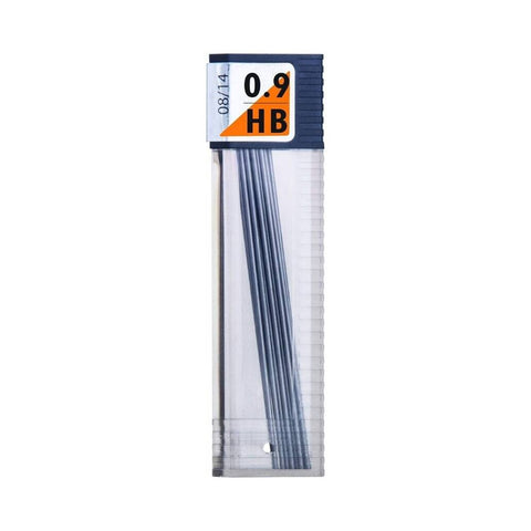 Tombow Min Mono Leaf 0.9mm HB Kalem Ucu, 12 Uçlu, Dayanıklı, Siyah