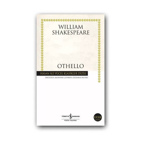 Othello, William Shakespeare, Tiyatro Klasikleri, Karton Kapak