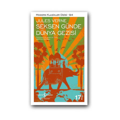 80 Günde Dünya Gezisi, Jules Verne, 100 Temel Eser, Karton Kapak