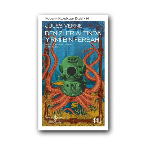 Denizler Altında Yirmi Bin Fersah, Jules Verne, Roman, Karton Kapak
