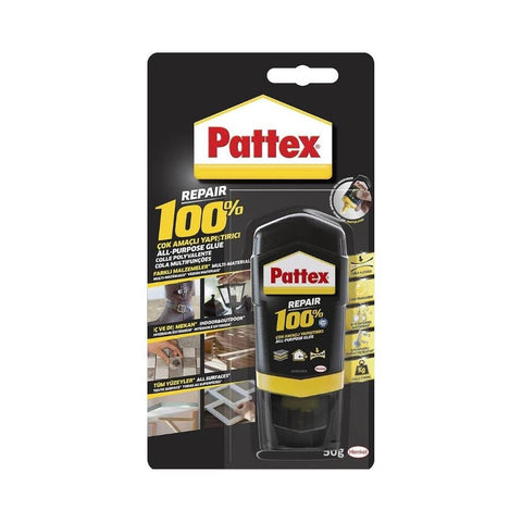 Pattex Çok Amaçlı Yapıştırıcı Repair %100, 50 gr, Dayanıklı ve Güçlü