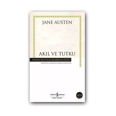 Akıl ve Tutku, Jane Austen, Edebiyat, Klasik Roman, Karton Kapak
