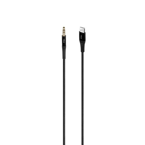 Ttec Aux Ses Kablosu, USB-C, 1 m, 3.5 mm Konnektör Bağlantı, Siyah