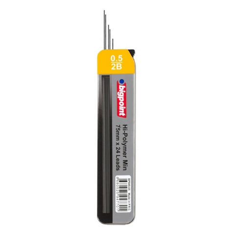 Bigpoint Kalem Ucu, 0.5 mm, HB, 75 mm, 24'lü Tüp