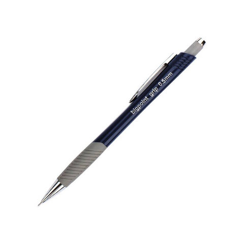 Bigpoint Grip Versatil Kalem, 0.5 mm, Metal Uçlu, Lacivert