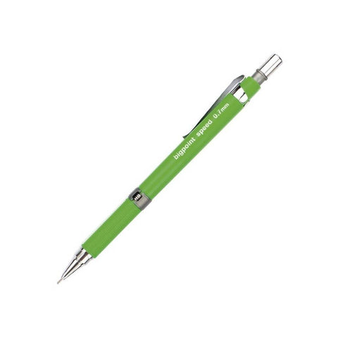 Bigpoint Speed Versatil Kalem, 0.7 mm, Gizlenebilir Uçlu, Yeşil