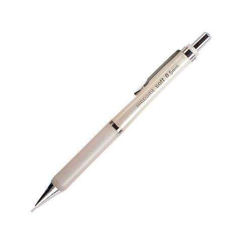 Bigpoint Soft Versatil Kalem, 0.5 mm, Metal Uçlu, Beyaz