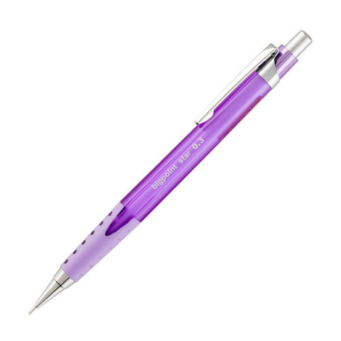 Bigpoint Star Versatil Kalem, 0.3 mm, Metal Uçlu, Mor