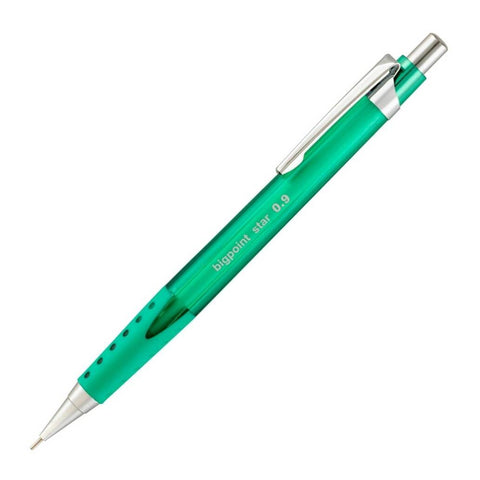 Bigpoint Star Versatil Kalem, 0.9 mm, Metal Uçlu, Yeşil