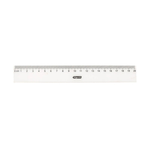 Bigpoint Geniş Cetvel, 20 cm, Kolay Kırılmaz Plastik