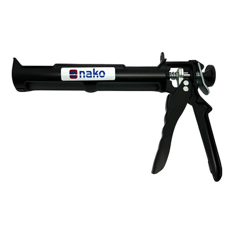 NAKO Metal Silikon Tabancası, Yüksek Kaliteli Alüminyum, Siyah