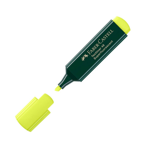 Faber Castell Fosforlu Kalem, Doldurulabilir, Sarı