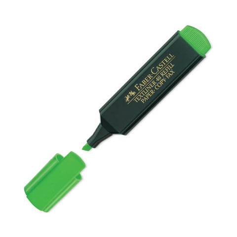 Faber Castell Fosforlu Kalem, Doldurulabilir, Yeşil