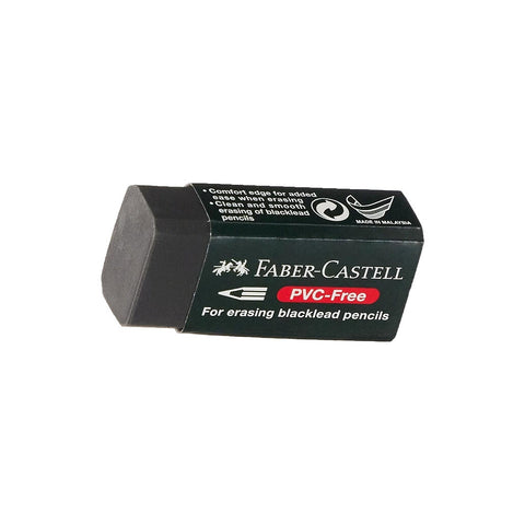 Faber Castell Silgi, İz Bırakmaz, Tek Parça, Siyah