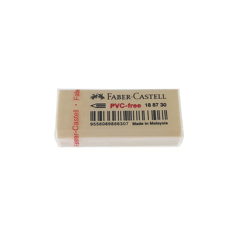 Faber Castell Silgi, 30 Büyük Boy, İz Bırakmaz, Beyaz
