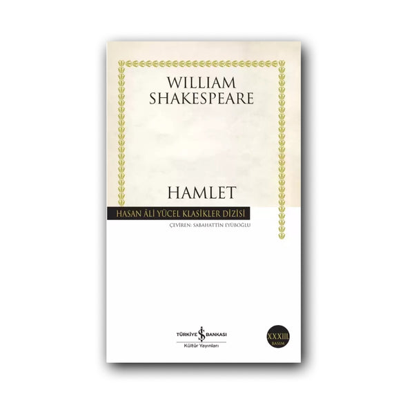 Hamlet (Karton Kapak) – William Shakespeare, Klasik Tiyatro Eseri ana görseli