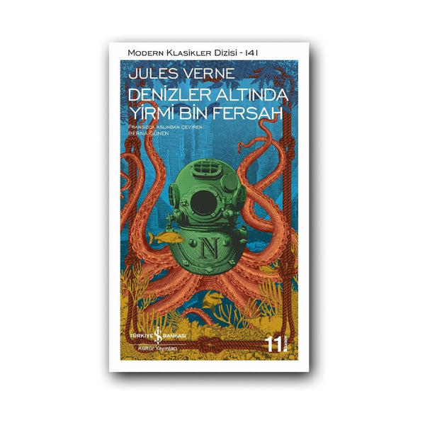 Denizler Altında Yirmi Bin Fersah (Karton Kapak) – Jules Verne, Roman ana görseli