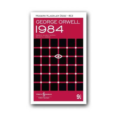 1984, George Orwell, Modern Klasikler, Distopya Roman, Karton Kapak - Türkiye İş Bankası Kültür Yayınları