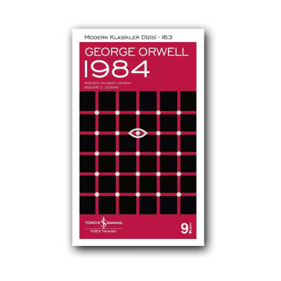 1984, George Orwell, Modern Klasikler, Distopya Roman, Karton Kapak - Türkiye İş Bankası Kültür Yayınları