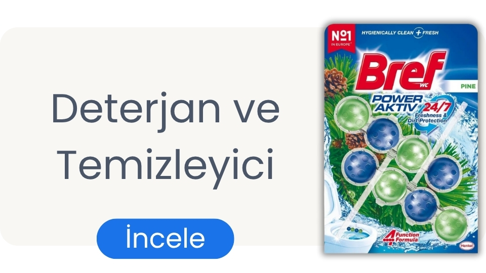 Deterjan ve Temizleyici