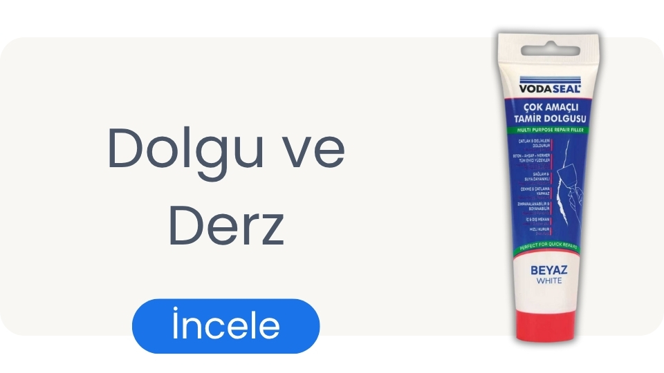 Dolgu ve Derz