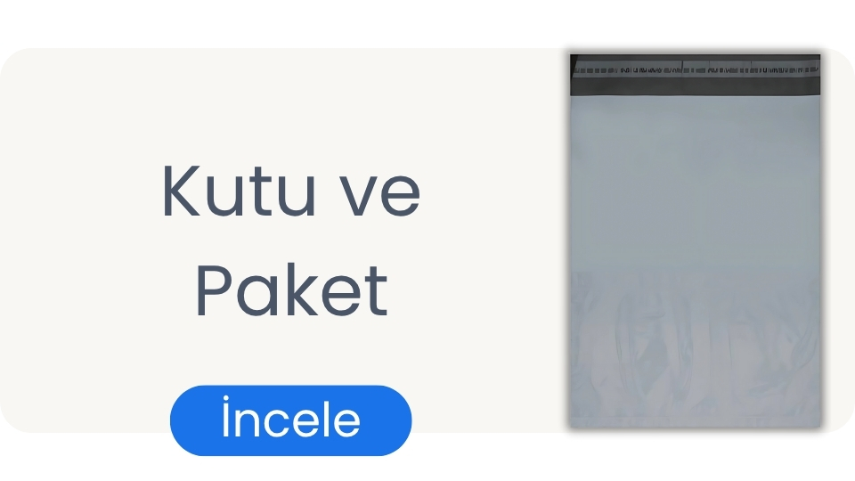 Kutu ve Ambalajlama