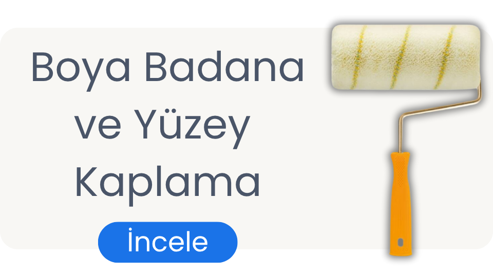 Boya, Badana ve Yüzey Kaplama Ürünleri